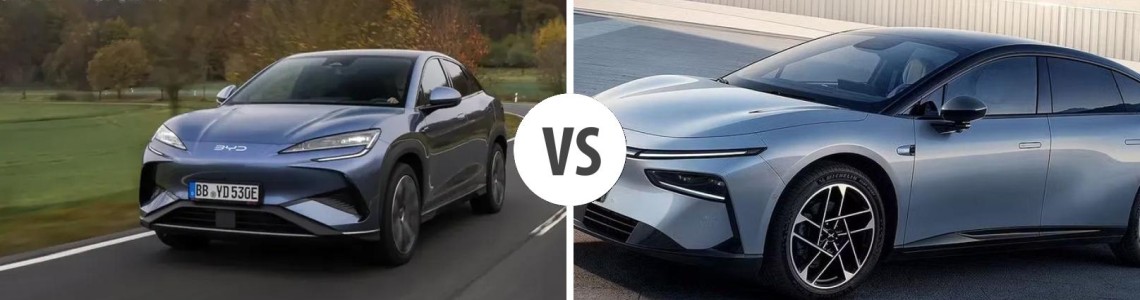 BYD Seal vs Xpeng P7 — який електроседан обрати
