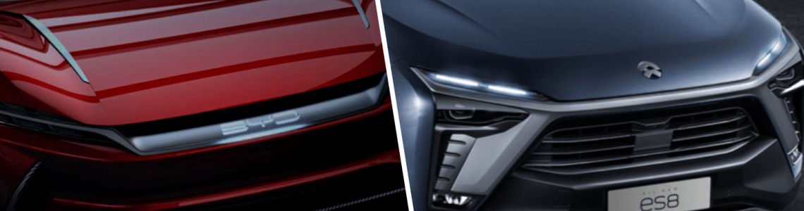 NIO vs BYD — сравнение электромобилей и что выбрать