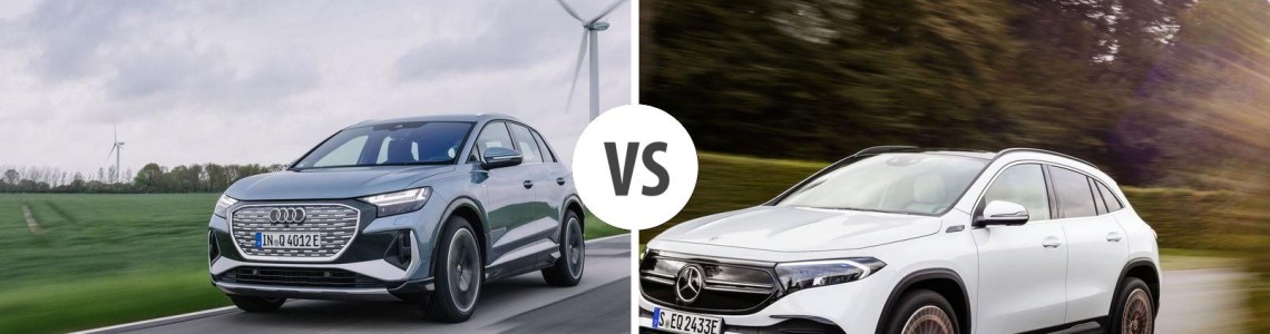 Audi Q4 e-tron vs Mercedes EQA — який електрокросовер кращий