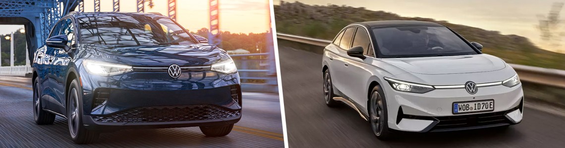 Volkswagen ID.4 vs ID.7 — який обрати українцям у 2025 році