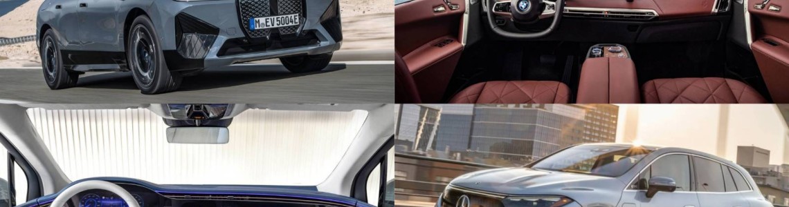 BMW iX vs Mercedes EQE SUV — порівняння характеристик