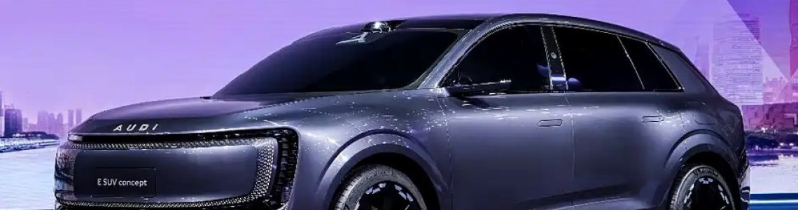 В Китаї дебютував AUDI E SUV Concept — майбутній E8 з 800V та 700 км ходу