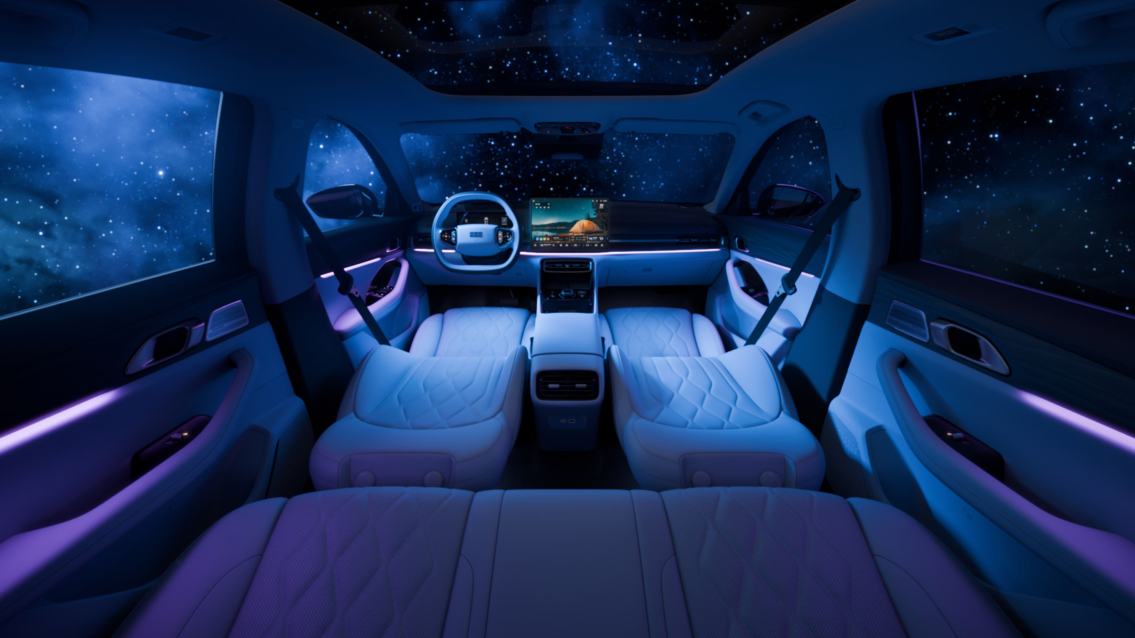 Geely Galaxy A7 PHEV. Інтер'єр і комфорт