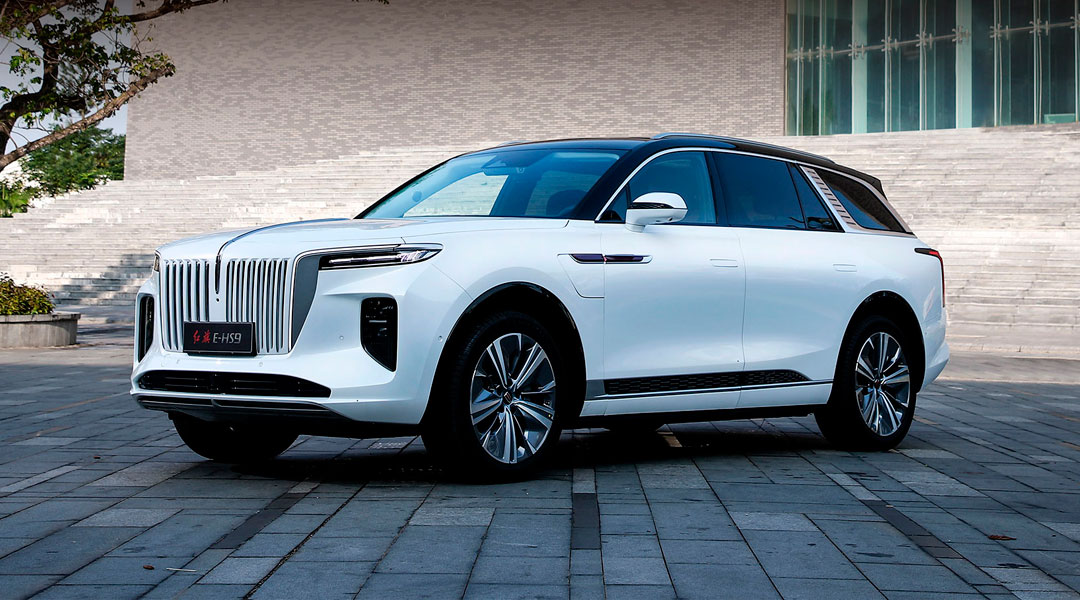Hongqi E-HS9. Экстерьер