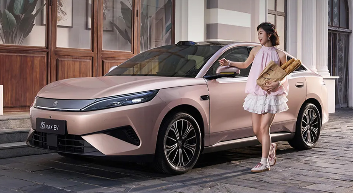 BYD Qin Max EV. Екстер'єр