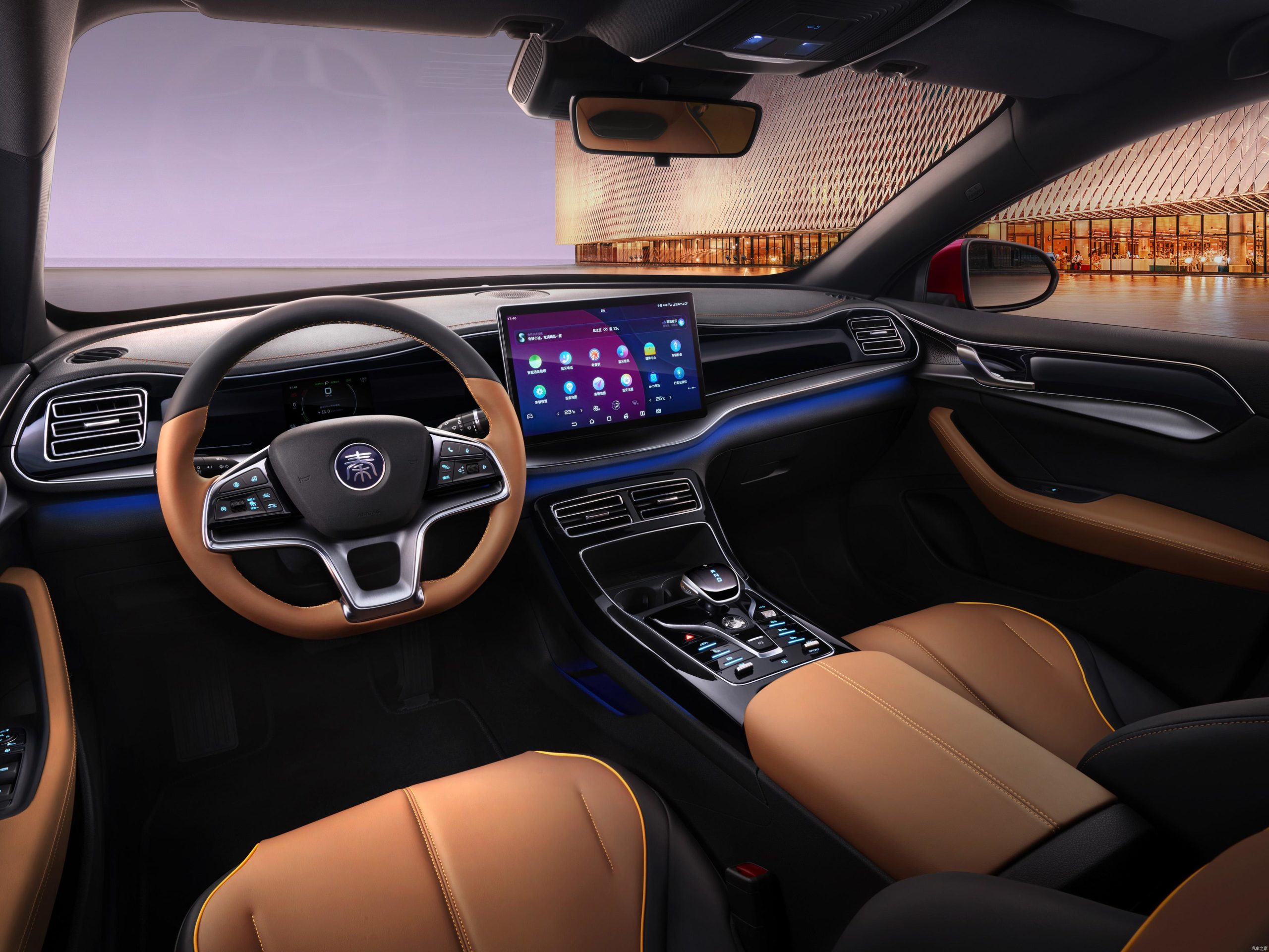 BYD Qin Plus. Інтер'єр і комфорт