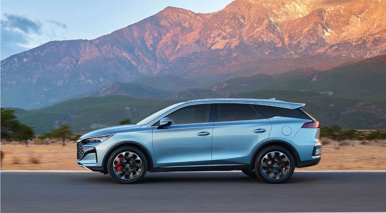 BYD Tang DM-i. Екстер'єр