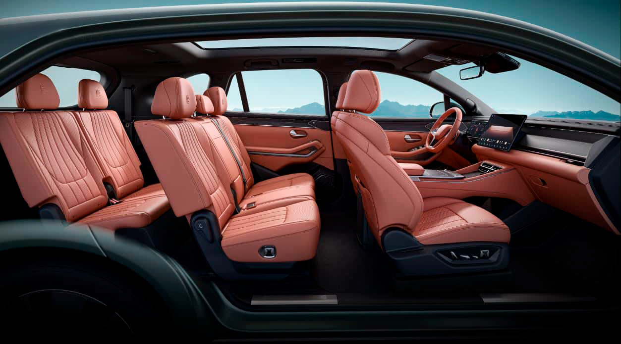 BYD Tang L DM. Інтер'єр і комфорт