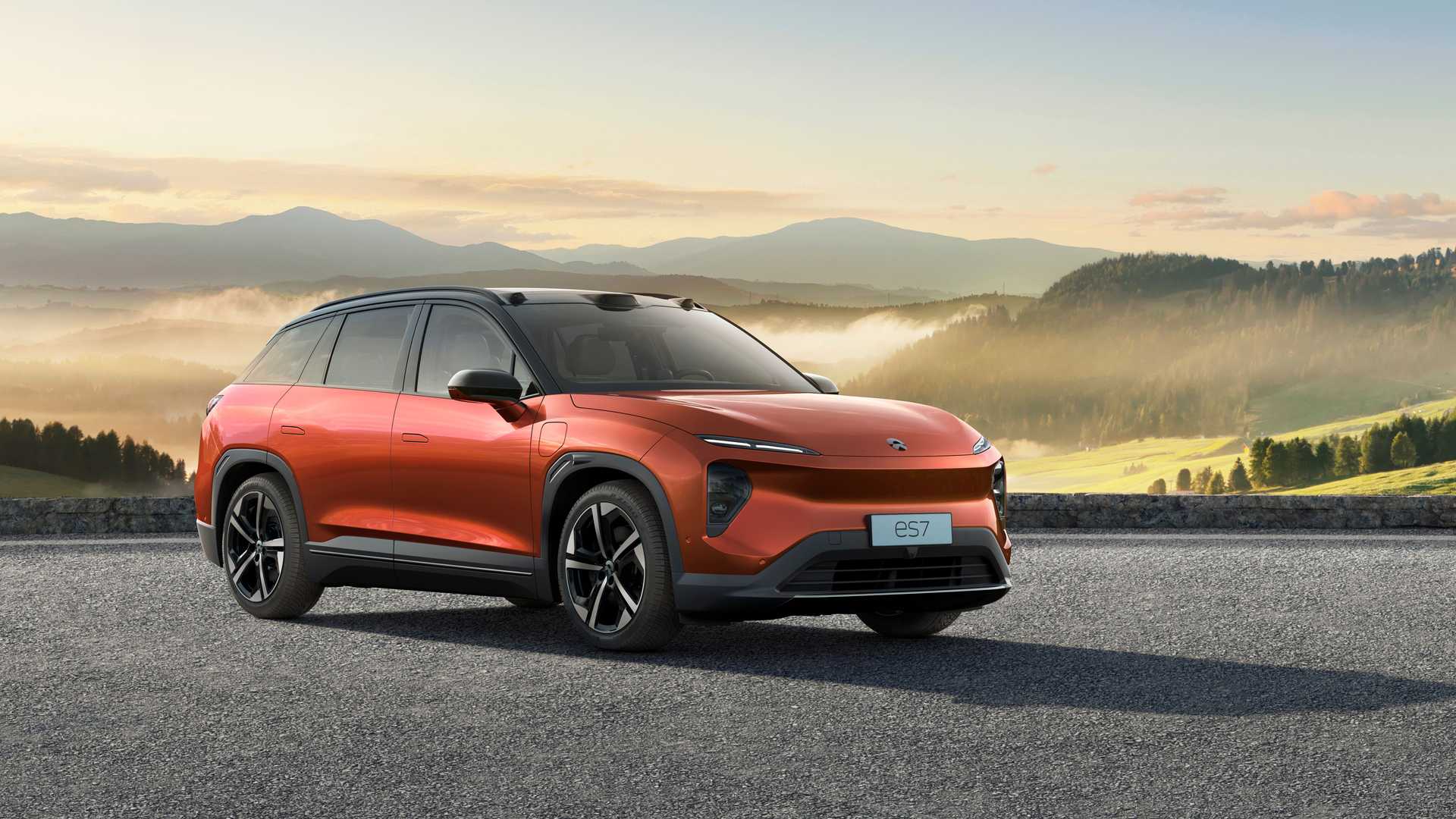 NIO ES7. Экстерьер