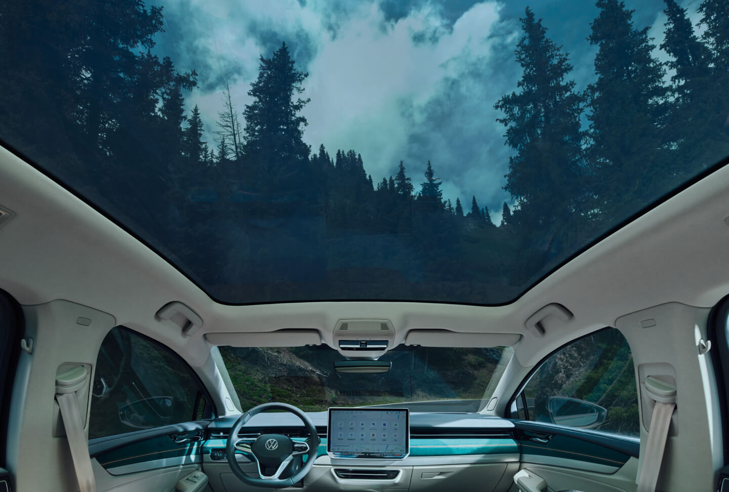 Volkswagen ID.7 VIZZION. Интерьер и комфорт