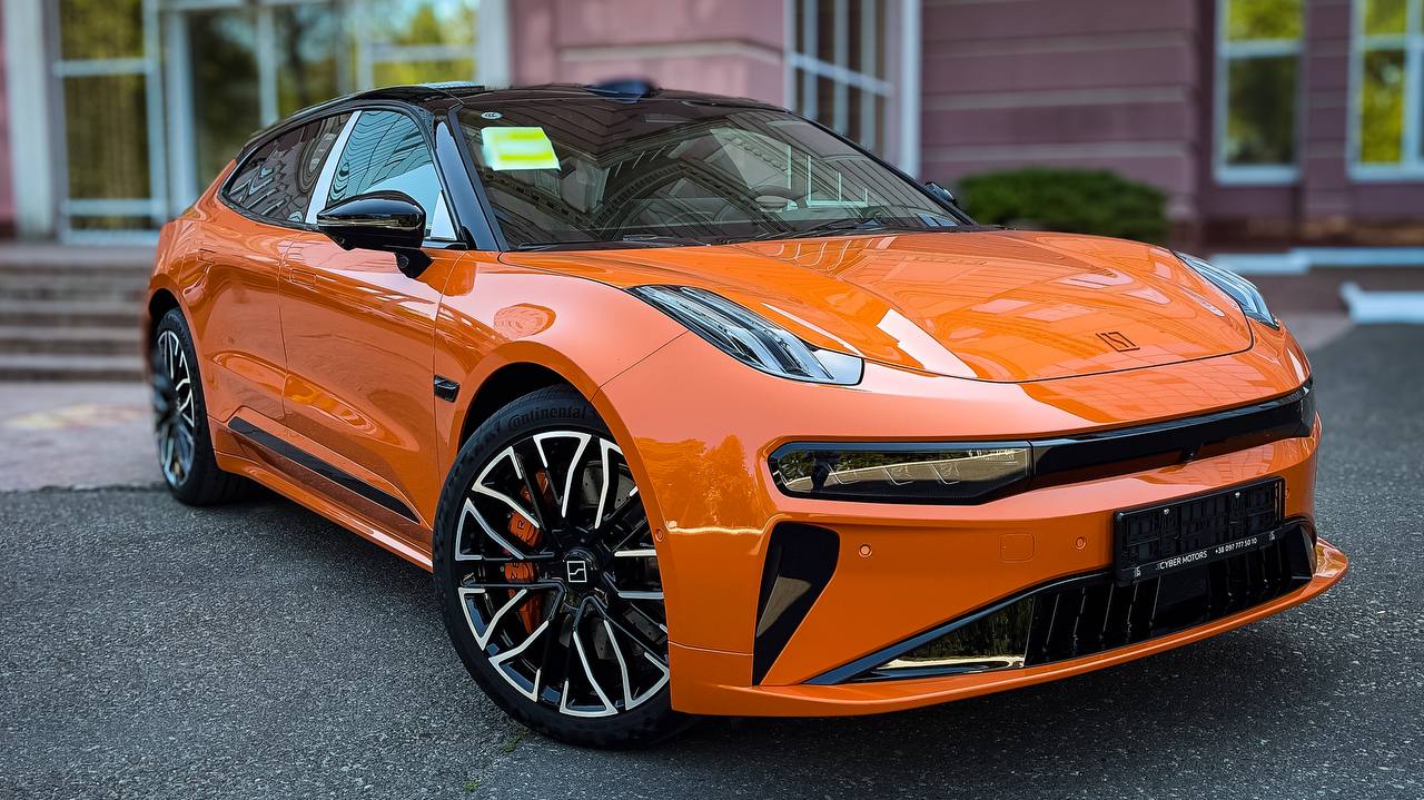 ZEEKR 001 YOU Orange 2024. Екстер'єр